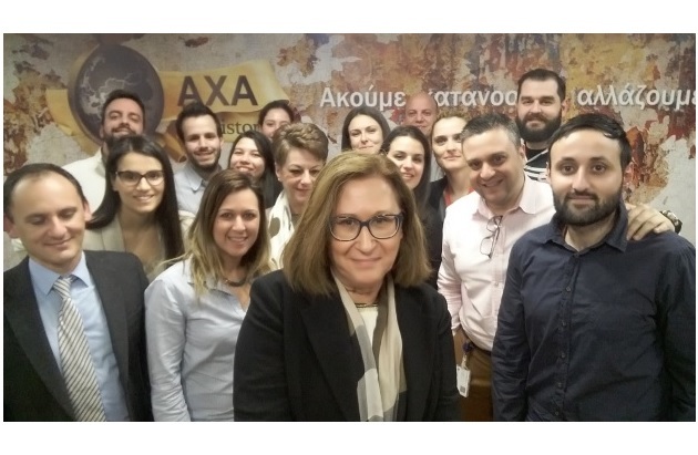 Η ΑΧΑ στηρίζει τη νέα γενιά  “AXA Greece4Youth Reverse Mentoring”