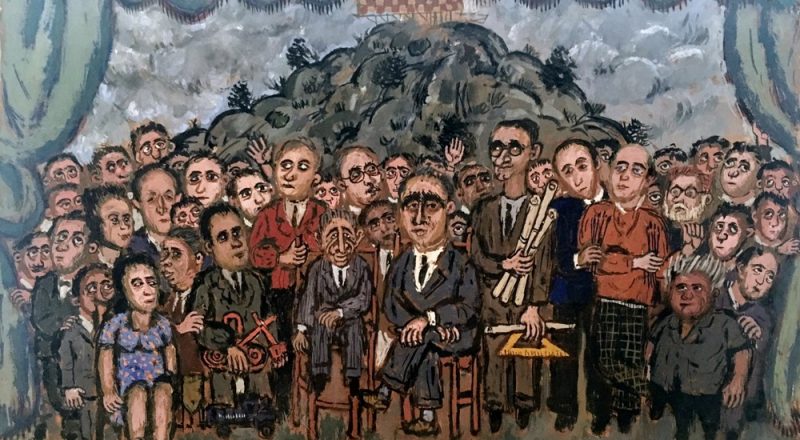 Έκθεση του Πέτρου Ζουμπουλάκη  με τίτλο «Πρόσωπα στο βάθος του χρόνου»   στο Χώρο Τέχνης «ΣΤΟart ΚΟΡΑΗ»