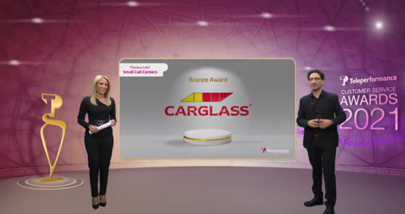 Βραβείο για την Carglass® στα «TPGR CRM Grand Prix Customer Service Awards 2021»