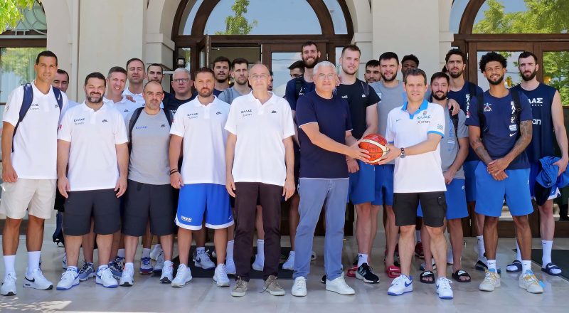 ΕΘΝΙΚΗ: Αγκαλιάζει την Εθνική Ομάδα Μπάσκετ Ανδρών και μαζί όλες τις Εθνικές Ομάδες Μπάσκετ