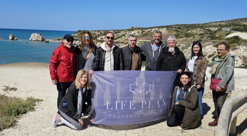 LIFE PLAN:Επιβράβευση συνεργατών για 10η χρονιά με 4ημερο ταξίδι στην Κύπρο