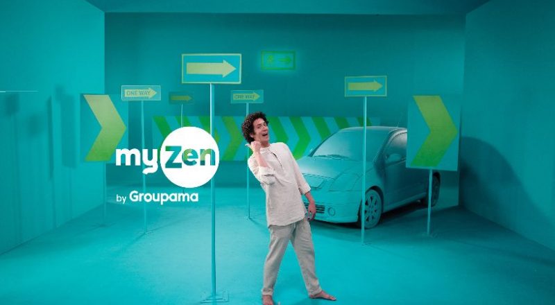 Διαφημιστική καμπάνια για το myZen από τη Groupama Ασφαλιστική